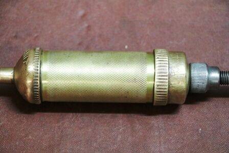 Tecalemit Model T26 Brass Grease Gun XXXX Antique Complex