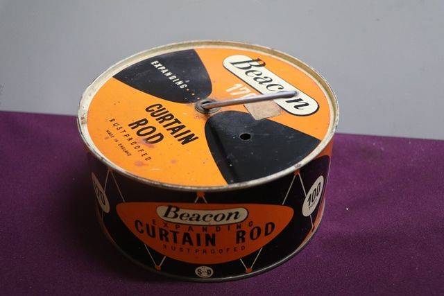 100 Feet Curtain Rod Rust Proofed Tin # | XXXX Antique Complex