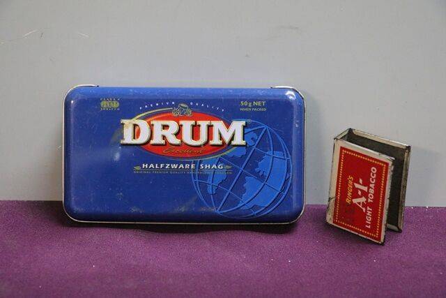 COL. Drum Tobacco Tin | XXXX Antique Complex