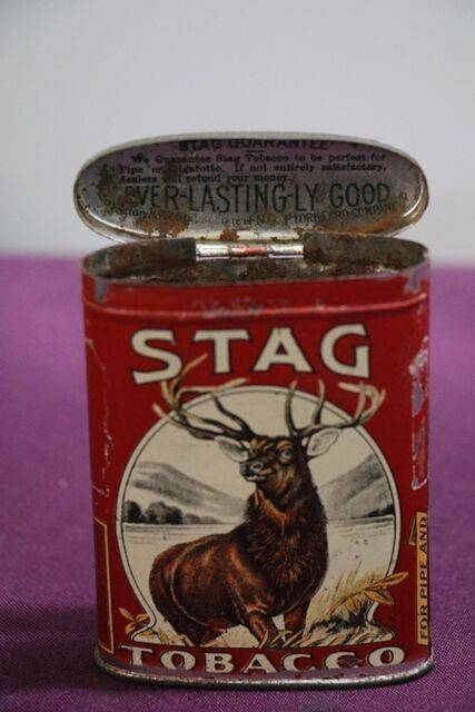 COL. Stag Tobacco Tin | XXXX Antique Complex