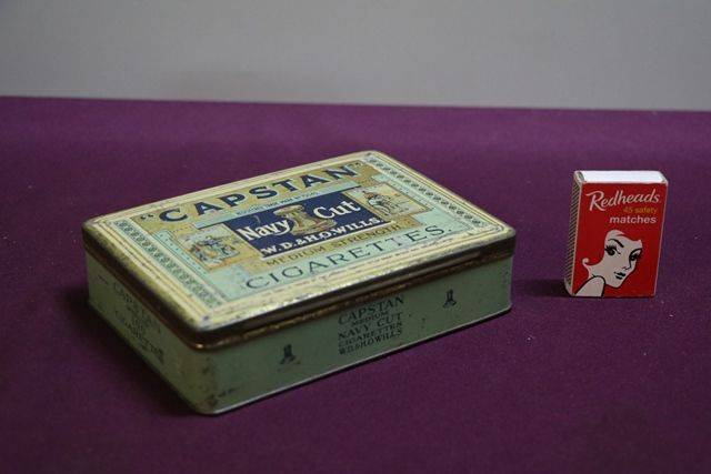 Capstan Navy Cut Medium Strength Cigarettes Tin | XXXX Antique Complex