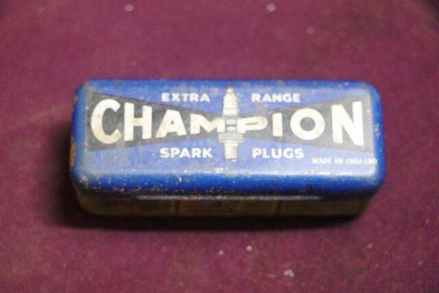 Champion Spark Plug Tin. | XXXX Antique Complex