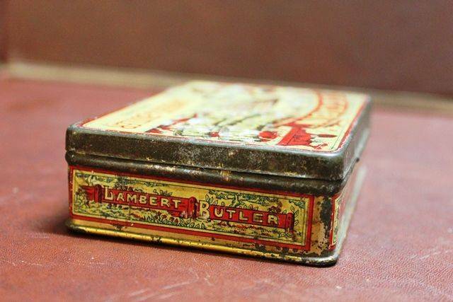 Log Cabin Tobacco Tin | XXXX Antique Complex