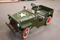 triang jeep pedal car