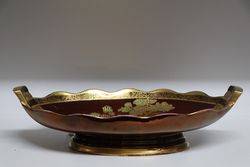 Carlton Ware Handpainted Rouge Royale Bowl 