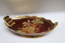 Carlton Ware Handpainted Rouge Royale Bowl 