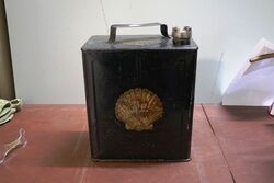 1829 Shell Petrol Can Stamped SM and co London