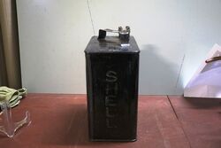 1829 Shell Petrol Can Stamped SM and co London