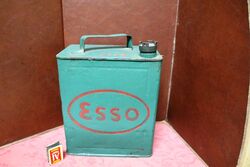 1944 Valor ESSO 2 gal Runningboard Fuel Can