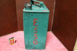 1944 Valor ESSO 2 gal Runningboard Fuel Can