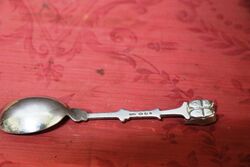 1960and39S Dutch Silver Spoon Depicting Pr of Clogs 