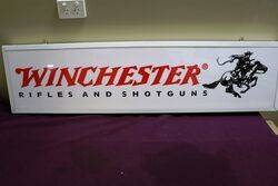 Contemporary Winchester Rifles & Shotguns Light Box. #