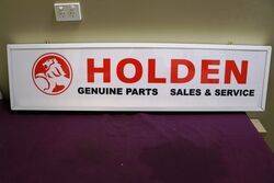 Contemporary HOLDEN Parts & Service Light Box. #