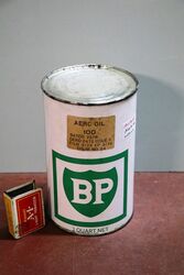 BP Aero Oil Unopen 1quart Can