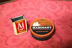 25g Mahogany Ready Rubbed Tobacco Tin