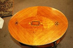 A Fine Early C20th Small Occasional Table with Gilt Metal Mounts 