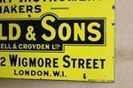 Antique Arnold + Sons Veterinary Enamel Sign