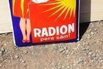 Radion Pictorial Enamel Sign