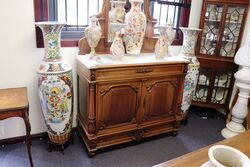 20th Century Pair of Large Chinese Porcelain Floor Vases. #