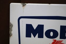 Genuine Mobil Regular Enamel Sign 