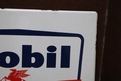 Genuine Mobil Regular Enamel Sign 