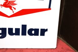 Genuine Mobil Regular Enamel Sign 