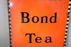 Genuine Vintage Brook Bond Tea Enamel Advertising Sign 