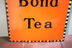 Genuine Vintage Brook Bond Tea Enamel Advertising Sign 