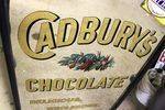 Antique Cadburys Chocolate Advertising Mirror 