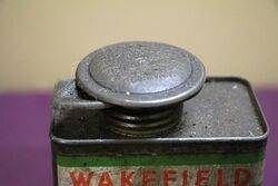 A Early Wakefield Castrollo I Pint Tin