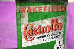 A Early Wakefield Castrollo I Pint Tin