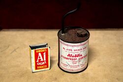 A Rare Aladdin Stormproof Lantern Tin. #