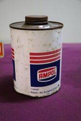 Ampol 1 Quart Cil Can with Contents