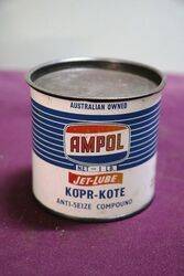 Ampol 1lb Jet-Lube Grease Tin.