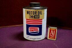 Gulf Oil Trak Moth Spray Full 1 Pint Metal Can – Top Down Automobilia