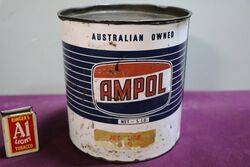 Ampol JetLube 5lb Grease Tin With Contents