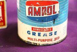 Ampol MultiPurpose Red Grease 1lb Tin