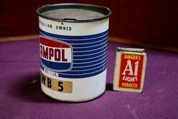 Ampol Wheel Bearing 5 1 lb Grease Tin