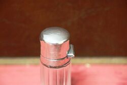 Antique Birmingham Silver Top Scent Bottle C1900 