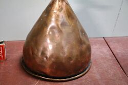 Antique Copper Funnel with Brass Tap