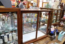 Antique Mahogany Cadburyand39s Chocolates Counter Top Cabinet 