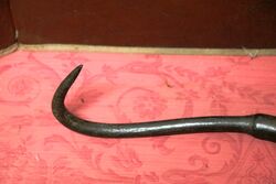 Antique Wool Bale Hook Large Twin Style