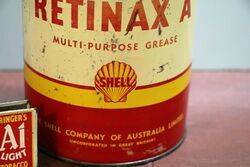 Australian Shell Retinax A 1 lb Grease Tin