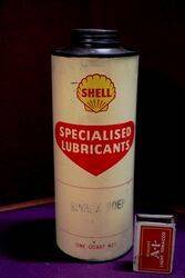 Australian Shell Specialised Lubricants Quart Tin