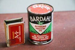 BARDAHL Extreme Pressure 4 fl oz Oil Tin.