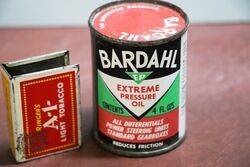 BARDAHL Extreme Pressure 4 fl oz Oil Tin.