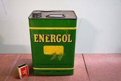 BP Energol  1gl Motor Oil Tin.