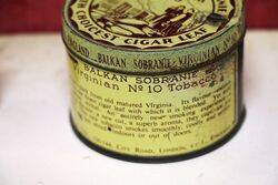 Balkan Sobranie  Virginian No 10 Tobacco Can