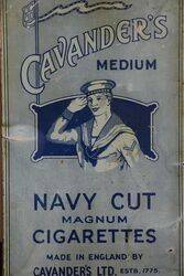 COL Cavanderand39s Navy Cut 500 Cigarettes Tin 