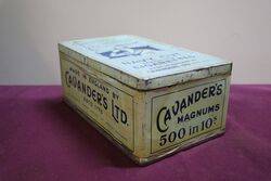 COL Cavanderand39s Navy Cut 500 Cigarettes Tin 